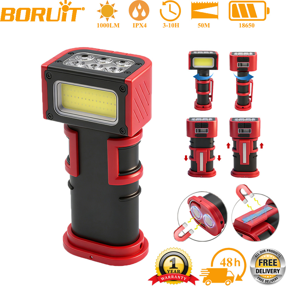 BORUiT COB LED Lampa Robocza 1 – Fishing Equipment Carp recenzja i cena