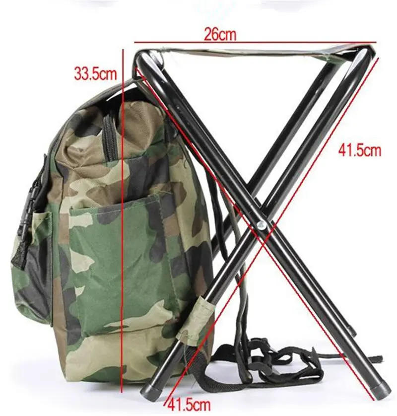 Składane krzesło wędkarskie z  – Fishing Equipment Bag recenzja i cena